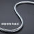 镀锌钢丝绳不包塑1.2mm-10mm捆绑钢丝绳安全绳装饰拉线挂灯 轻型6mm50米 卡头4个