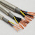 太丰2~7芯变频器软电缆TRVVPV透明双护套国标镀锡铜网抗干扰屏蔽线 3芯 1.5 平方毫米 10米