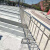 鸣固 不锈钢铁马护栏 幼儿园景区广场地铁围栏隔离栏 201材质38外管1*1.5m