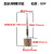 电钻转用加长百叶磨头砂纸布磨头带柄叶轮管件内孔抛光打磨头 加长柄6*磨头20 80# 30个