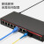 netLINK 百兆1光8电+1光1电单模单纤光纤收发器 工程电信级 1对 HTB-3100A/8FE-25KM+HTB-3100B-25KM
