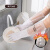 谋福（CNMF）耐用型洗碗手套家务防水加长清洁手套 (束口加绒) L