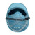 轻型PE防撞帽 透气轻便型安全帽车间轻薄防撞帽可印刷工厂车间帽 进口款-蓝色帽(重量约260克) CE认证