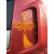 中国结车贴 大货车装饰用品个性创意红灯笼元素反光贴纸 车身拉花 A款反光黄色30cm一对