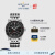 百年灵（BREITLING）【新品】航空计时双时区自动机械腕表男女同款41瑞士手表 黑色-精钢-折叠扣