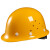 开元 阻燃绝缘安全帽订制 矿工煤矿电力工地施工玻璃钢透气 HSKY-ZR 黄色 旋钮式