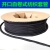 汇一汇 开口式自卷纺织套管 阻燃环保光纤电线保护软管束线卷线皮 10mm(100米/卷) 