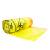 大杨 黄色医疗垃圾袋 18-20L垃圾桶袋50*48cm 100只 医院诊所加厚大号塑料废物袋 定制