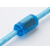 适用 松下AFPX系列PLC编程电缆USB-方口数据通讯下载线通用方口线 透明蓝带屏蔽磁环 经济选择 3M