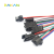 PAKAN 对插线 2/3/4P连接线对接线电子线 2.54MM公母对插一套公母线 2P 公+母线总长20cm (1对)