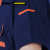 安赛瑞 春夏短袖劳保工作服套装（含裤子）夏季透气劳保服 加厚半袖劳保服 深蓝色 M  11293