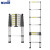 定制 BGA23 多功能铝合金 竹节直梯 加厚升降折叠梯子 单面直梯2.6米 伸缩梯