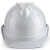 尔苗 安全帽 新国标V型透气ABS防砸透气 建筑工程工地加厚电力安全帽 白色