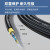胜为（shengwei）ST-ST四芯野战光缆手提式铠装直径5.0防水野外应急拉练抢修光缆100米 BJK0034X