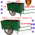 户外铁质人力手推环卫清洁保洁垃圾车小区物业公园垃圾箱清运 充气轮子
