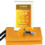 橙色硅胶灭火毯消防认证玻璃纤维国标防火毯布厨房消防器材 橙色硅胶1.2米(双人型)欧盟CE认