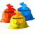 酸碱有毒废弃物收集垃圾袋危废化学品防化处理袋 大号防化处理袋(50个装)_90*1 加厚