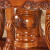 艾米河欧式餐桌椅组合美式圆桌实木雕花大理石圆形饭桌子带转盘1.3/1.5米家用别墅餐厅家具 1.5米大理石餐桌+转盘