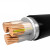 鑫永信 国标铜芯铠装ZC-YJV22电力电缆 足方足米 3*2.5平方（1米）