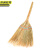 京洲实邦 金丝苗扫把 高粱扫把小帚笤帚手工棕扫帚植物清洁JZSB-9026