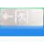 集中电源控制型消防应急照明灯疏散指示金属壁挂式吊装式 金属壁挂式 (向左) 1W-64
