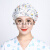 护士帽做饭时戴的帽子防油烟厨房女士室内包头套工作防掉发护士卫生 画眉鸟 可调节