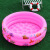 菲迪雅婴儿游泳池家用充气儿童海洋球池圆形印花游泳池钓鱼戏水池玩具 80CM盈泰球池墨绿色