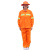 环卫工人制服透气耐磨反光衣工作园林服可印字道路高速养护套装 橘红长袖套装 M 165
