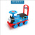 小火车可坐人轨道电动复古高铁列车汽车儿童玩具车12-3岁男孩女童 标配 复古版充电款电动车+坐人车厢