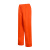 金诗洛 KSL138 分体双条环卫雨衣雨裤套装 安全反光警示双层清洁工路政园林 橘色190