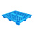 塑料托盘叉车防潮垫板卡板地台托板垫高货架仓库市地堆物流地架 0.9*0.9米网格九脚加厚