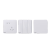 西门子开关插座面板皓彩白色86型家用插斜五孔USB一二三开双控16A 出线孔面板