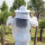 防蜂衣透气型防蜂帽养蜂工具加厚半身蜜蜂衣服蜜蜂用具 五星蜂衣+羊皮手套+蜂扫（推荐款）