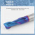 65度钨钢铣刀2刃键槽纳米蓝涂层硬质合金铣刀CNC不锈钢用数控刀具 2.0*6.0*4D*50L