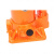 钢盾 S160013 立式液压千斤顶 5T 橙色起重液压工具