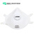 LISM优维斯 2312防护口罩 防粉尘防颗粒物防飞沫 FFFP3罩杯式防尘口罩 2312头戴式(15只/盒)