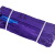 稳斯坦 WST862 搬运吊装捆绑带拖车救援绳 双扣紫色1吨3米 起重柔性穿丝吊车行吊带