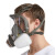 援邦 一体式防毒面具 自吸过滤式一体式套装防毒半面罩加装护目镜 广全6800防毒面具 