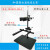 机器视觉微调实验支架 CCD工业相机支架+万向光源架 光学台定制定做 基础款高600mm RH-MVT1-600-1