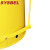 西斯贝尔（SYSBEL） 化学品废弃物存放桶 WA8109300Y防火垃圾桶易燃废弃物收集实验室加油站安全桶黄色