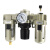 气源处理过滤器三联件AC2000/3000/4000-02-0304油水分离器调压阀 AC4000-04配6mm接头