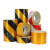 黄黑红白反光膜警示标识胶带交通安全防撞胶反光贴纸隔离胶带 80MM宽*50米-1卷