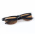玻璃电焊眼镜焊工专用防护烧焊氩弧焊接防强光防打眼白平光护目镜 J01茶色护目镜