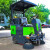 式扫地车物业 小型驾驶式电动扫地车道路清扫车工厂车间公园物业小区智能扫地机 绿色(双风机+五刷) 3号车