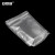 安赛瑞 磨砂透明自立袋 自封夹链包装袋干货果茶叶储存运输密封袋30×40+6cm 50个 2A00595