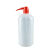 塑料洗瓶实验刻度冲洗瓶清洗瓶子弯嘴弯头2505001000ml安全洗瓶 白头150ml