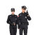 雨林军  保安制服工作服套装男款特训作训安保物业服冬款黑色   冬长套装+全套配件   单位：套 黑色 170cm 