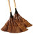 冰禹 AB40121 工业用棕扫把 木柄棕树皮扫把 棕毛扫帚扫把 优质棕毛扫把