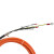 伺服电机动力线电源线6FX5002/8002-5CA01-1CA0电缆连接线 橙色 国产 国产 (PVC) 10m