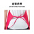 聚远（JUYUAN）围裙 上班工作服广告围腰厨房做饭餐饮专用 围裙 (升级面料)粉红1件价